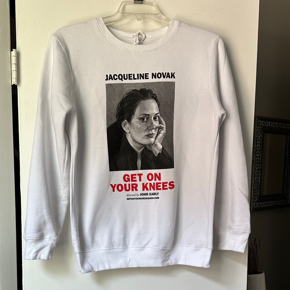 Jacqueline Novak Get on Your Knees Tour Sweatshirt Size M